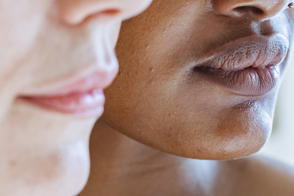 Ladies with smooth skin